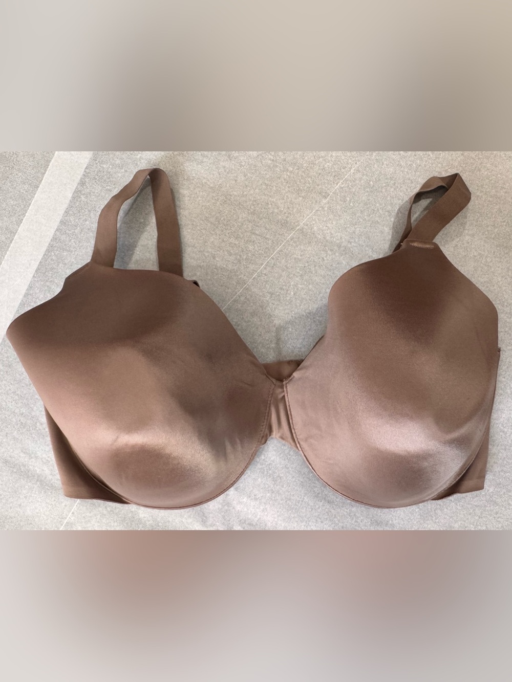 Soma Vanishing Back Full Coverage Underwire Bra Mochaccino Brown 40DD 1013